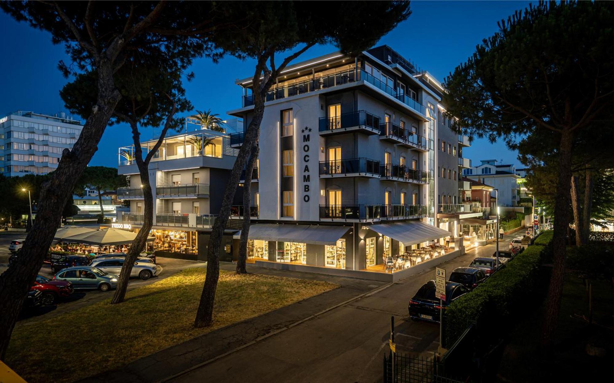 Hotel Mocambo Riccione Exteriör bild